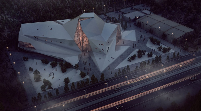 Illustration for article titled This building is designed for everyone to climb all over it